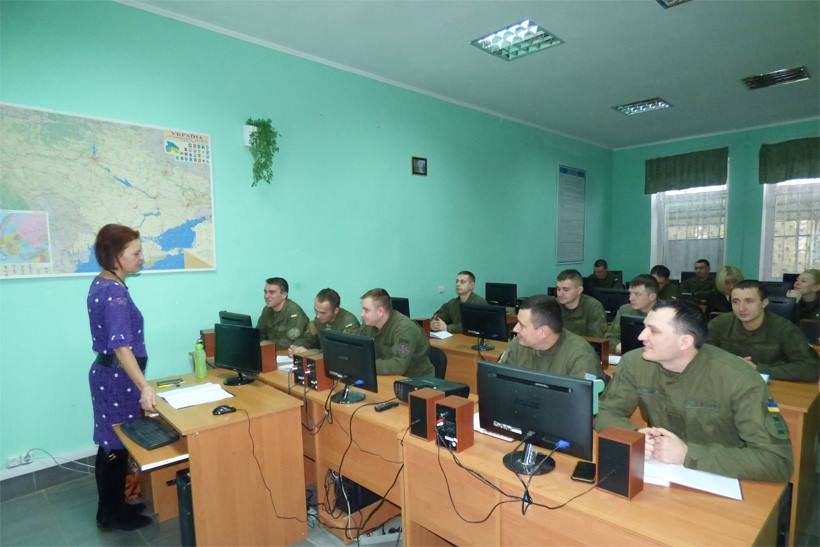 В Навчальному центрі розпочались заняття з підвищення кваліфікації військовослужбовців