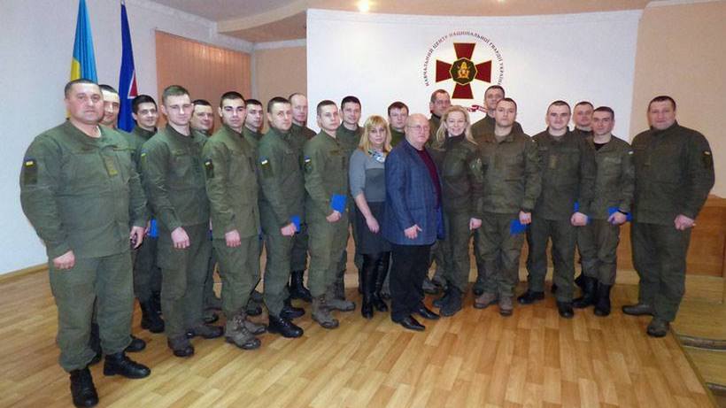 Відбулися курси підвищення кваліфікації в Навчальному центрі Нацгвардії